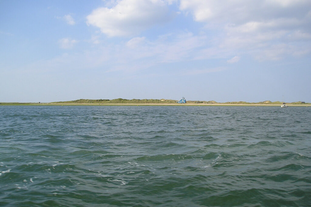 Blakeney Point Lifeboat House - photo credit Chris Holifield